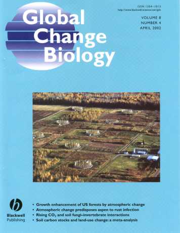 Vergrösserte Ansicht: Global Change Biology