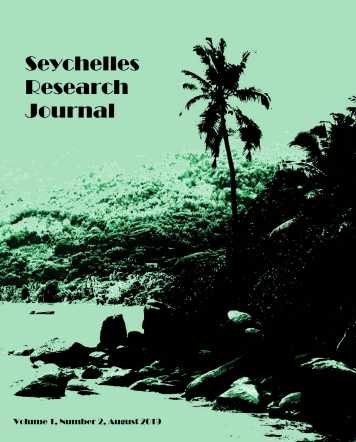 Vergrösserte Ansicht: Cover of Seychelles Research Journal