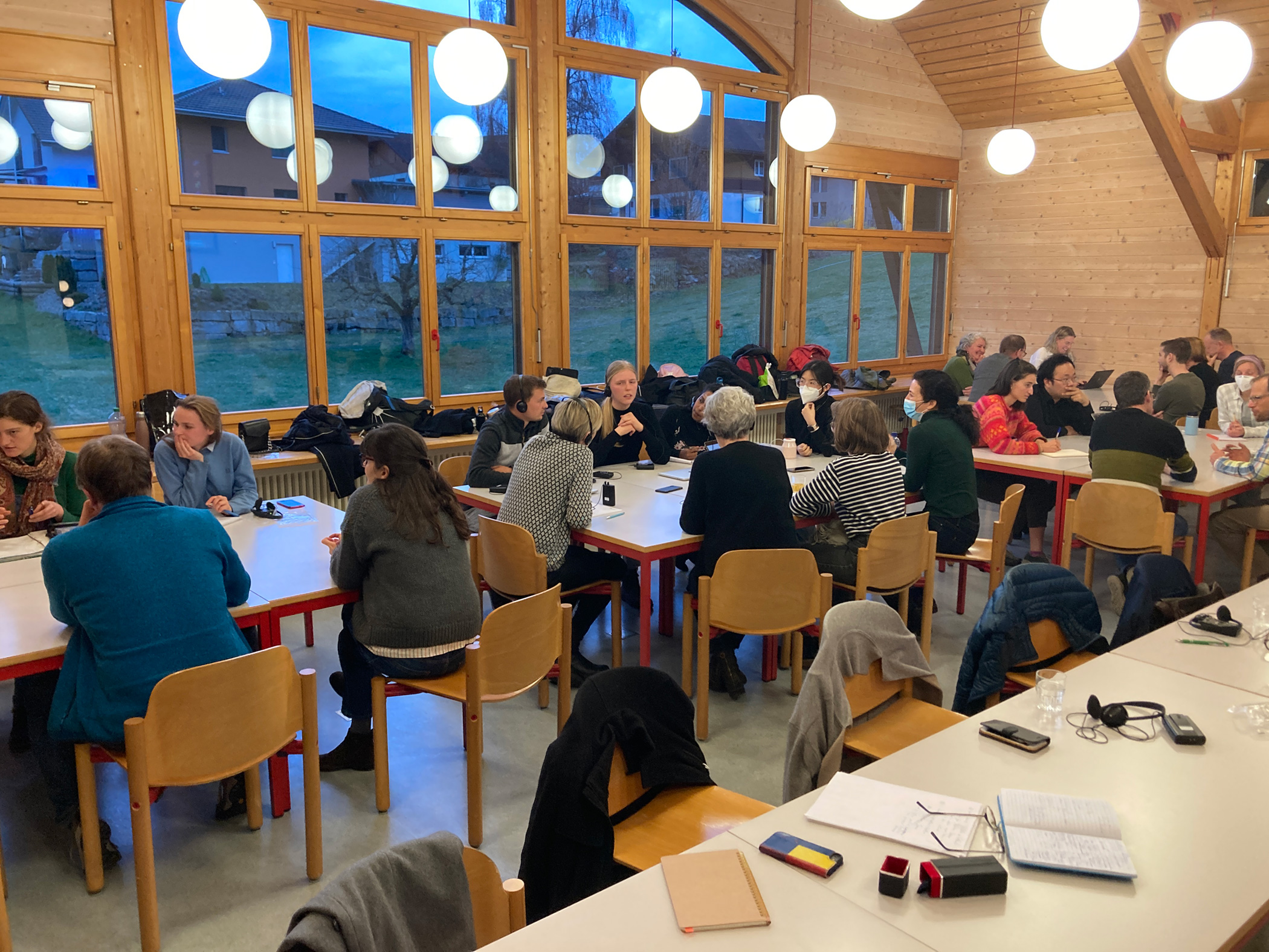 Vergrösserte Ansicht: Foto vom Beiratsmeeting im April 2022